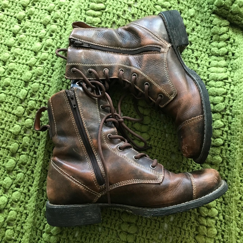 Vintage Durango Combat Boots